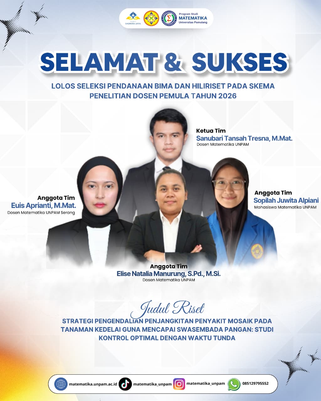 lolos hibah BIMA