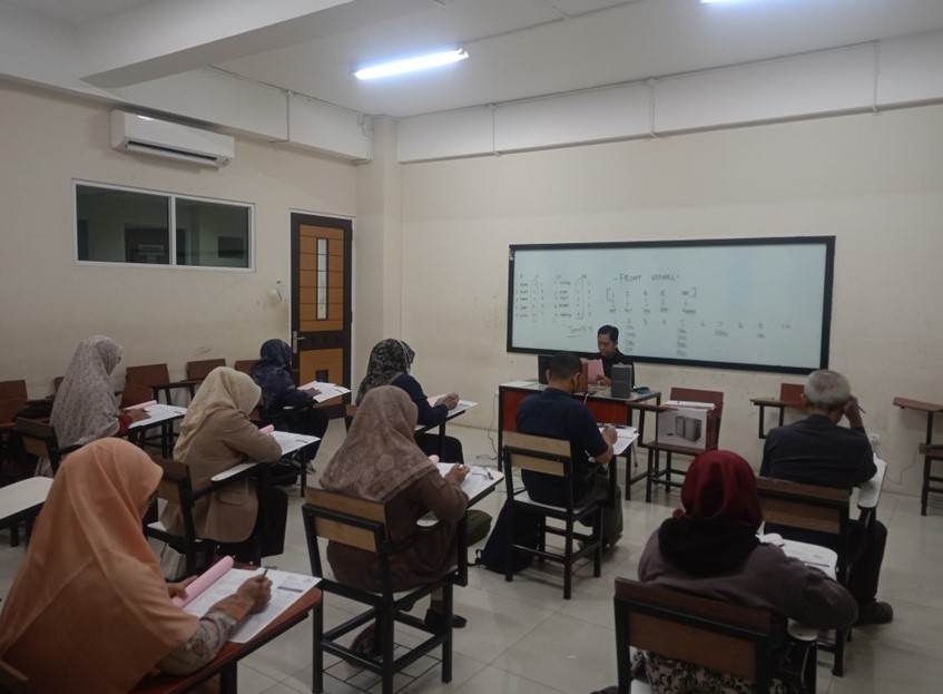 Tes TOEFL Dosen UNPAM  Batch 2