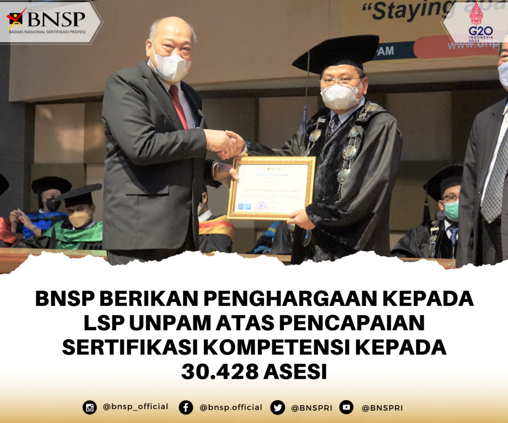 Penghargaan LSP UNPAM