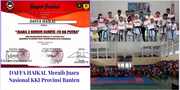 Juara Nasional KKI Provinsi Banten
