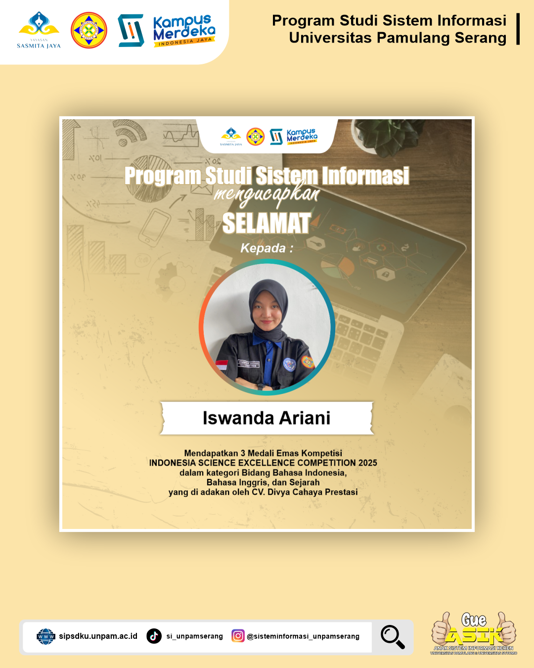 Prestasi Iswanda 1