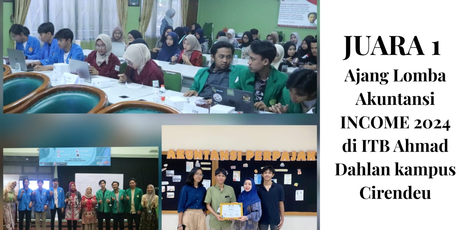 Juara 1 Lomba Akuntansi  2024