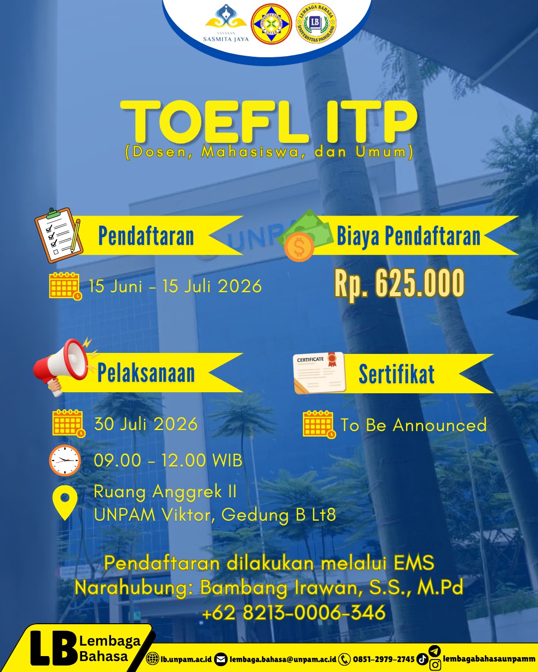 TOEFL ITP Event