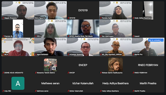 UNPAM Electrical Engineering Dissemination Seminar Session 2