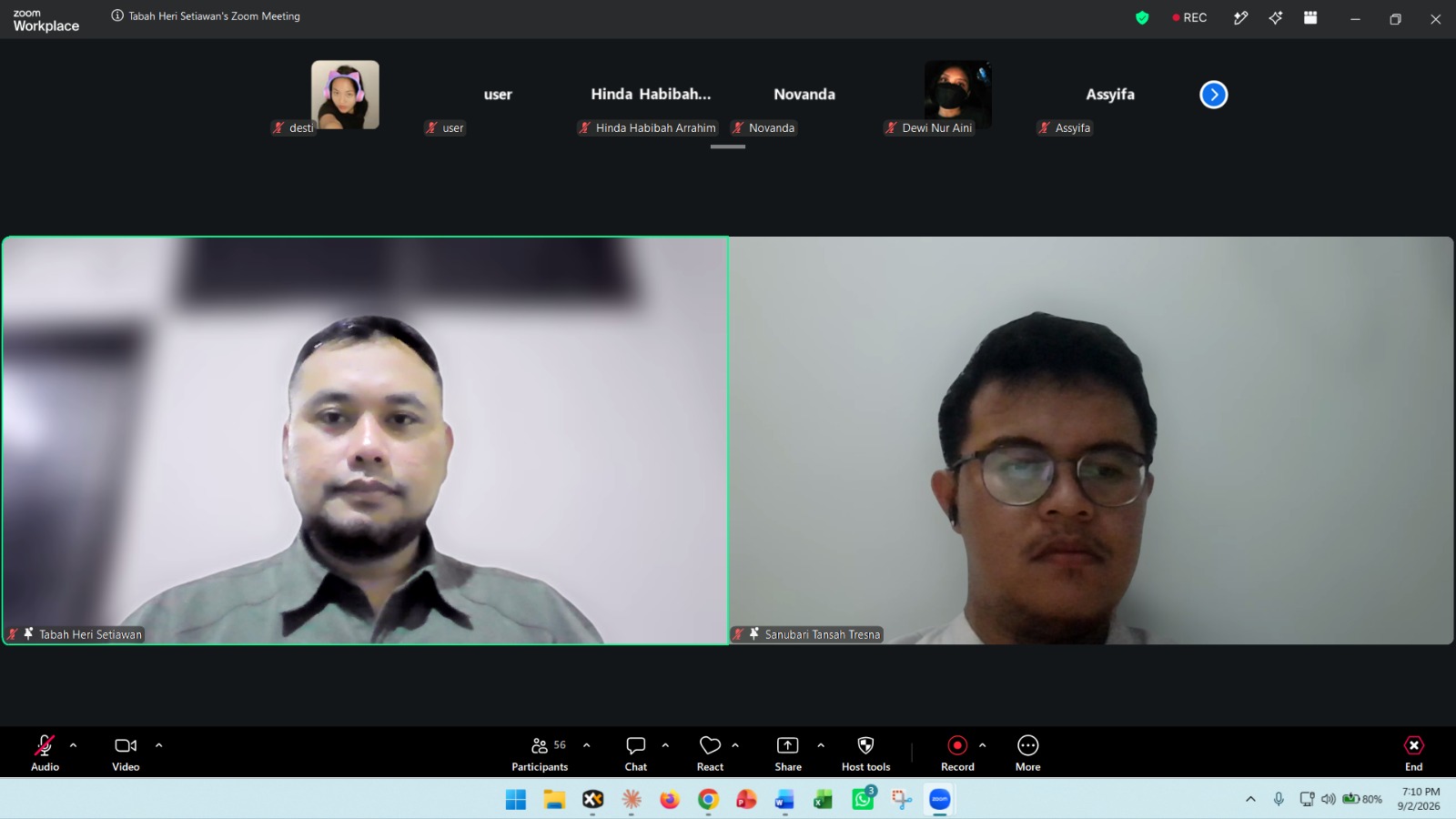 Sosialisasi Agenda Perkuliahan dan Kegiatan Kemahasiswaan Program Studi Matematika UNPAM