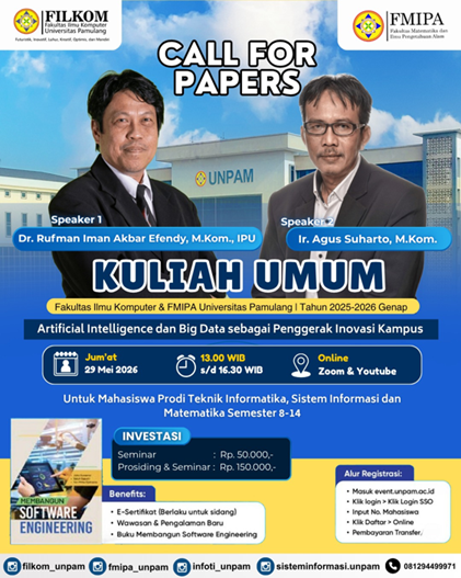 Kuliah Umum AI dan Big Data FMIPA Unpam
