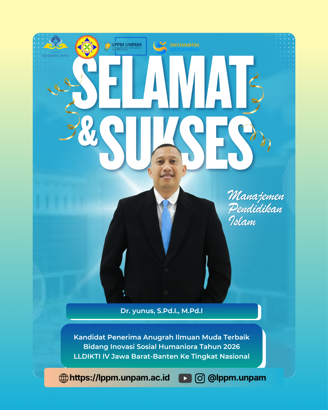 Dr. yunus, S.Pd.I., M.Pd.I
