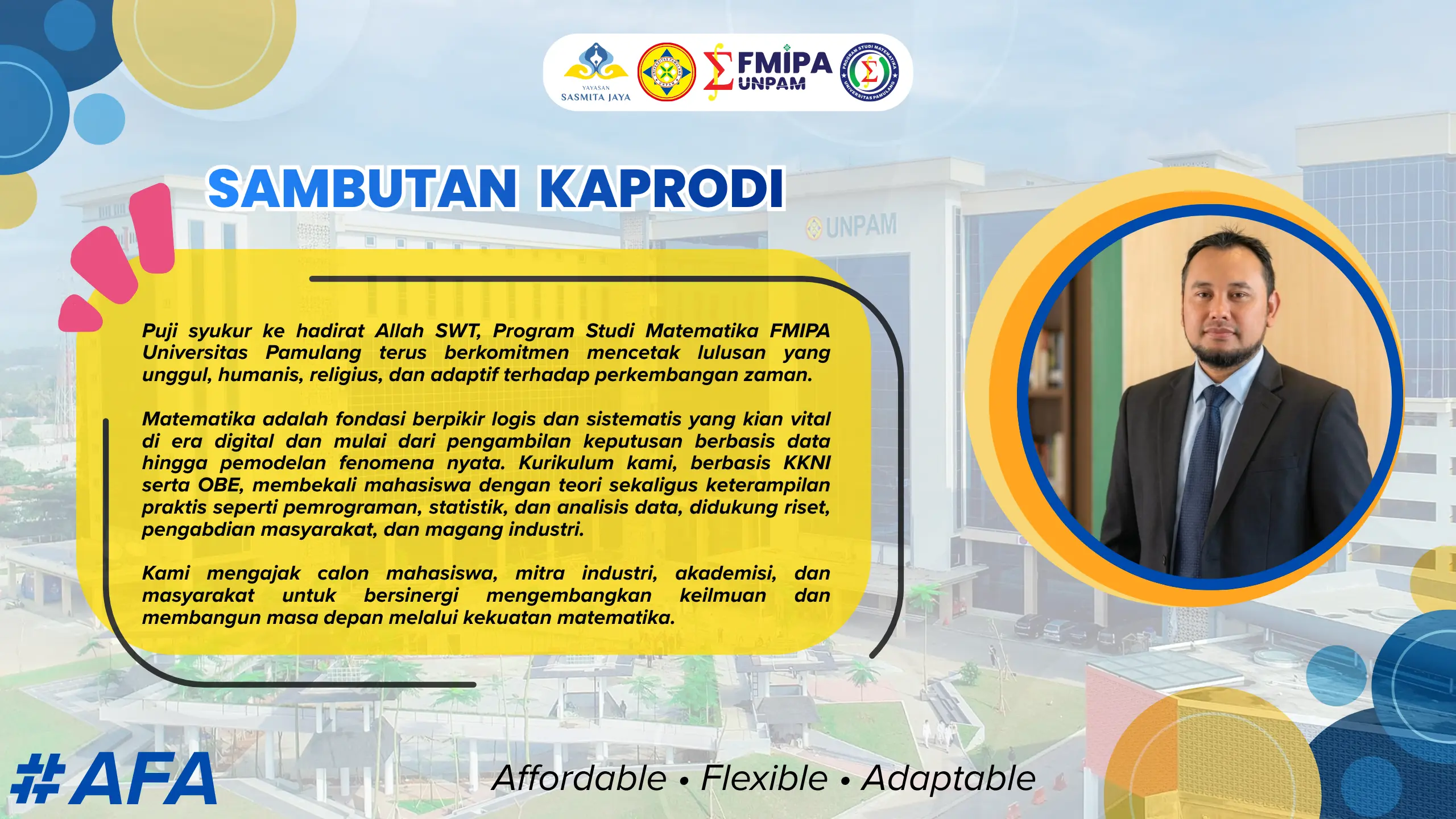 Sambutan Kaprodi